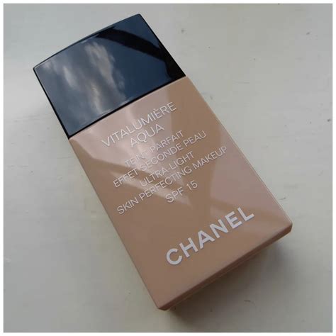 chanel vitalumiere aqua compact beige rose|vitalumière aqua ultralight foundation.